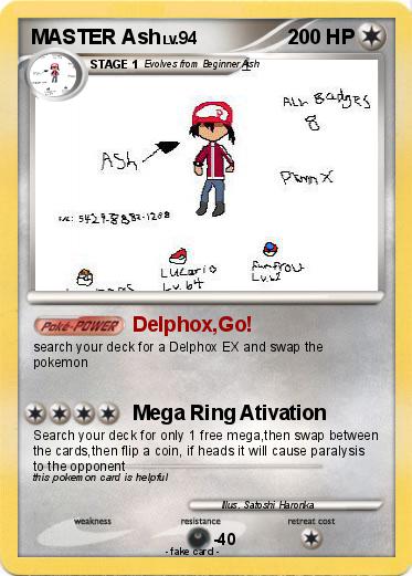 Pokemon MASTER Ash