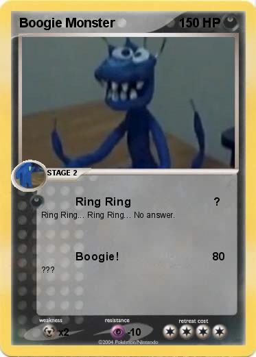 Pokemon Boogie Monster 