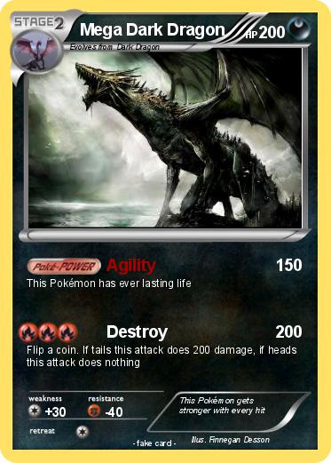 Pokemon Mega Dark Dragon