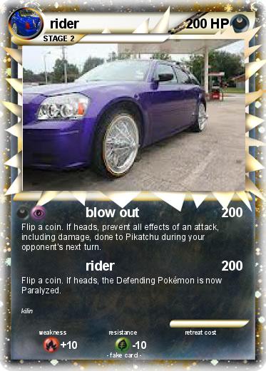 Pokemon rider
