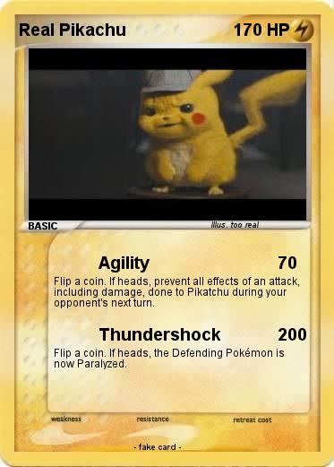 Pokemon Real Pikachu