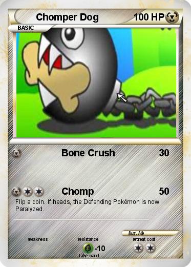 Pokemon Chomper Dog