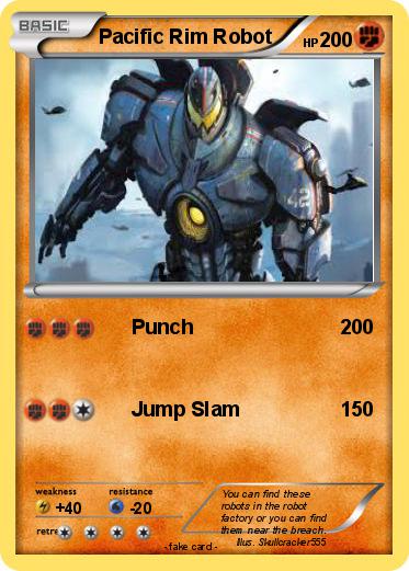 Pokemon Pacific Rim Robot