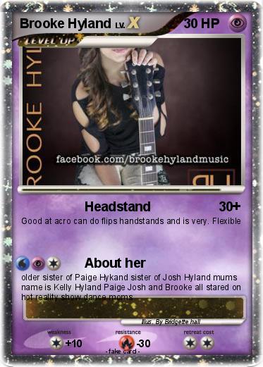 Pokemon Brooke Hyland