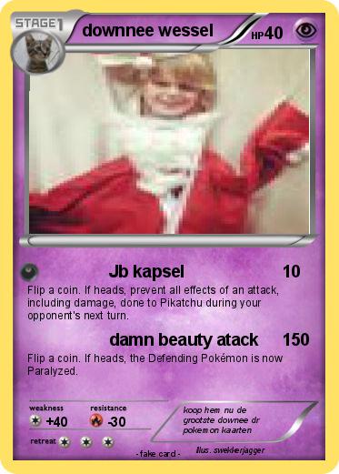 Pokemon downnee wessel