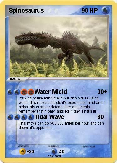 Pokemon Spinosaurus