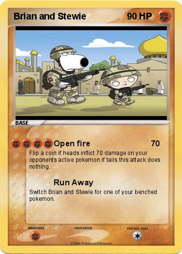Pokemon Brian and Stewie
