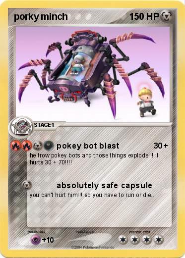 Pokemon porky minch
