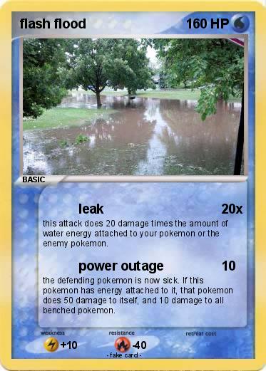 Pokemon flash flood