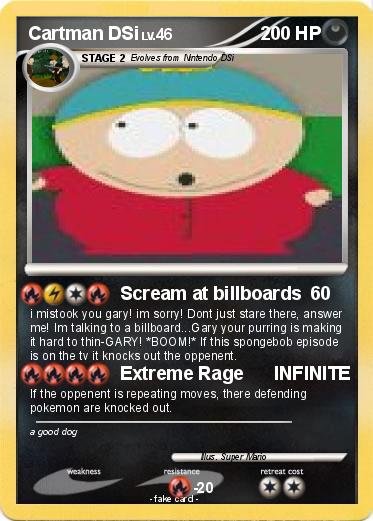 Pokemon Cartman DSi