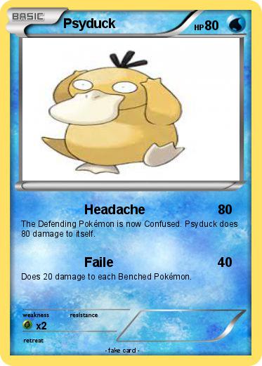 Pokemon Psyduck