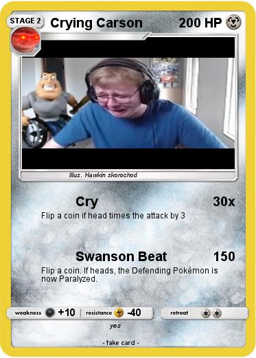 Pokemon Crying Carson