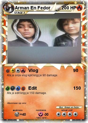Pokemon Arman En Fedor