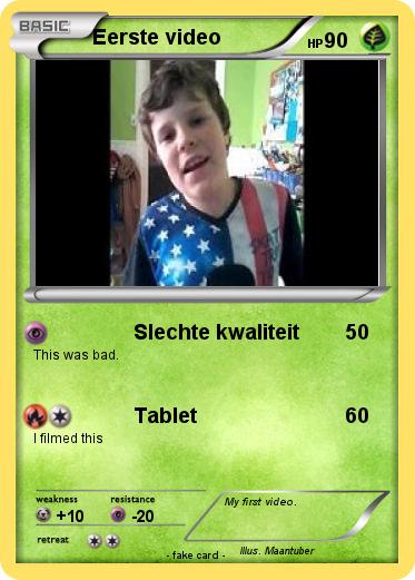 Pokemon Eerste video