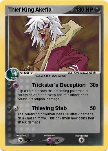 Pokemon Thief King Akefia