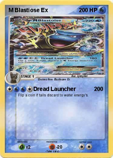 Pokemon M Blastiose Ex