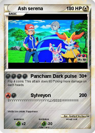 Pokemon Ash serena