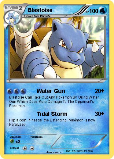 Pokemon Blastoise