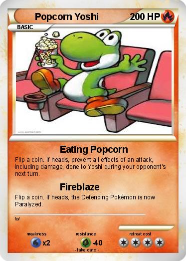 Pokemon Popcorn Yoshi
