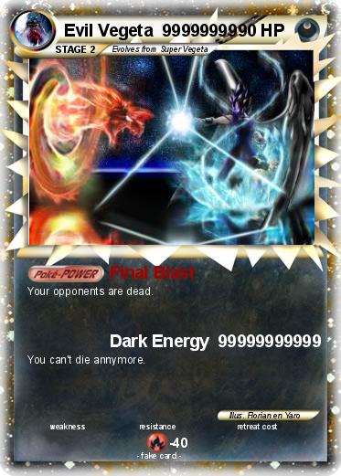 Pokemon Evil Vegeta  99999999