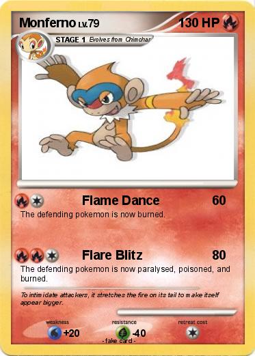 Pokemon Monferno