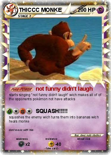 Pokemon THICCC MONKE