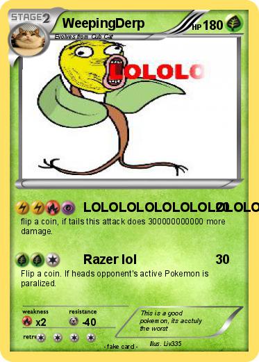 Pokemon WeepingDerp