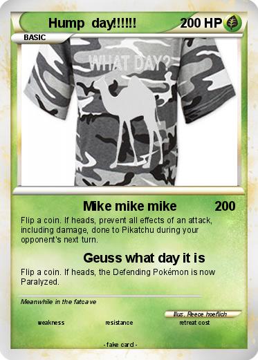 Pokemon Hump  day!!!!!!