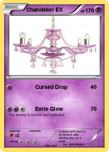 Pokemon Chandelier EX