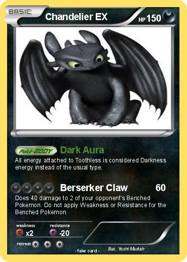 Pokemon Chandelier EX