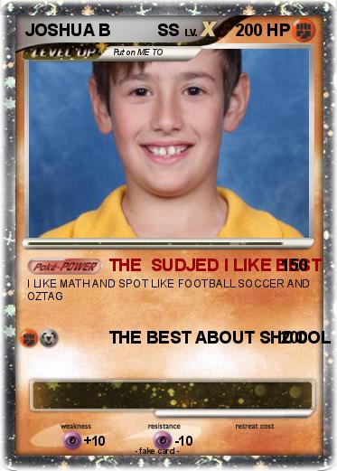 Pokemon JOSHUA B          SS