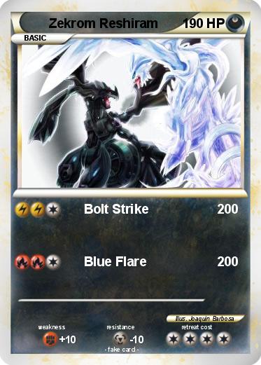 Pokemon Zekrom Reshiram
