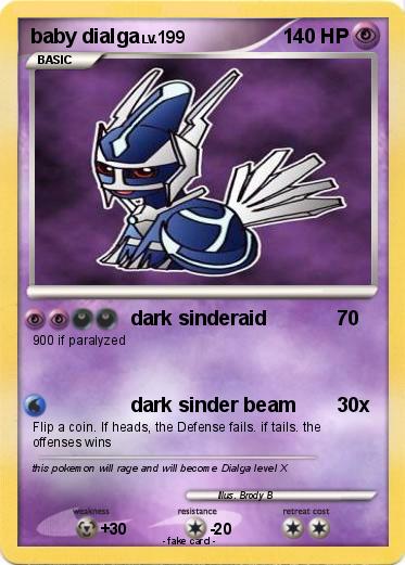 Pokemon baby dialga