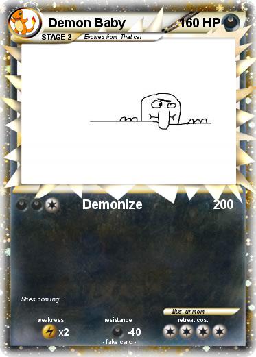 Pokemon Demon Baby