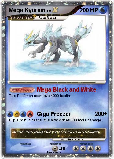 Pokemon Mega Kyurem