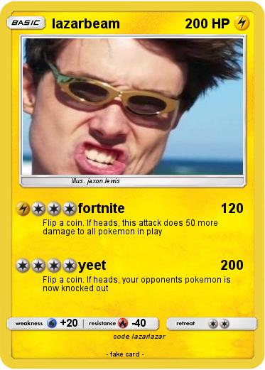 Pokemon lazarbeam