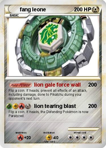 Pokemon fang leone