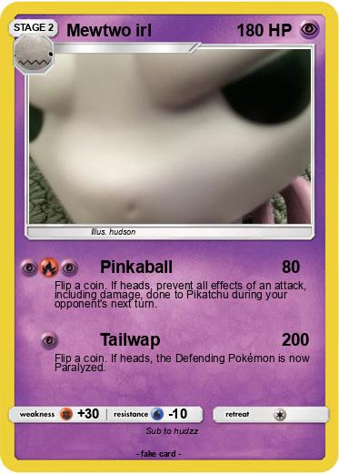 Pokemon Mewtwo irl