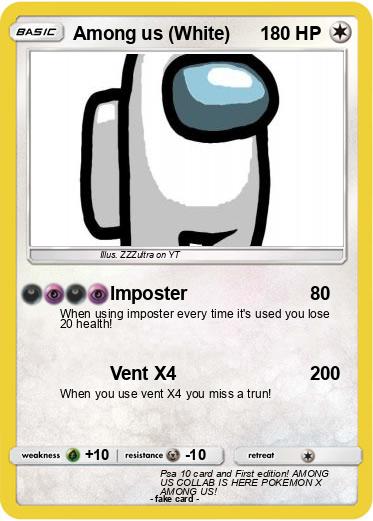 Pokemon Among us (White)