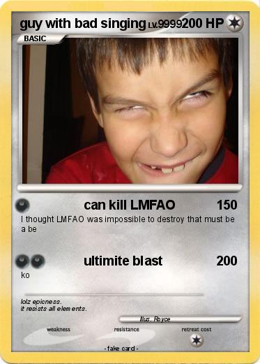 Pokemon guy with bad singing