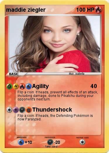 Pokemon maddie ziegler