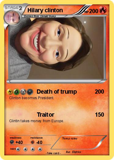Pokemon Hilary clinton