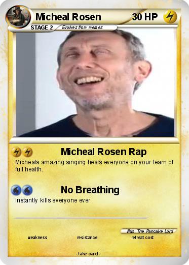 Pokemon Micheal Rosen
