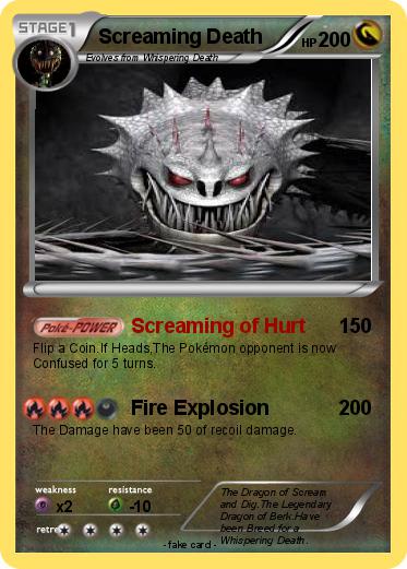 Pokemon Screaming Death