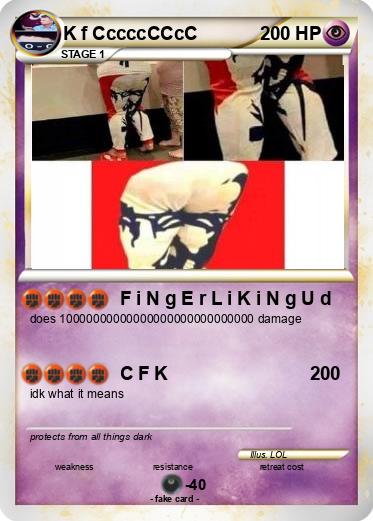 Pokemon K f CccccCCcC