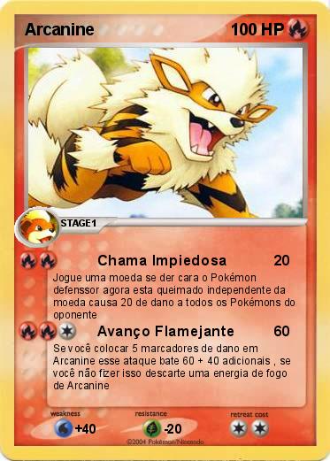 Pokemon Arcanine