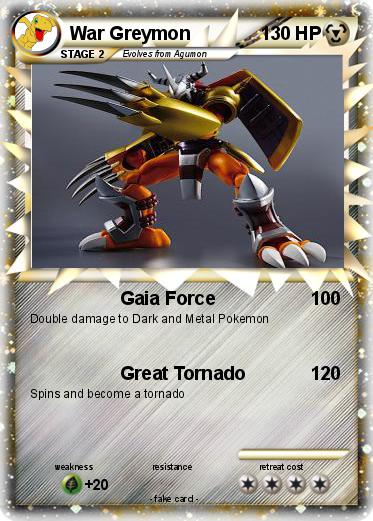 Pokemon War Greymon