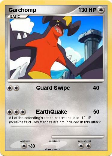 Pokemon Garchomp