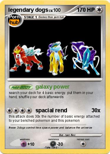 Pokemon legendary dogs