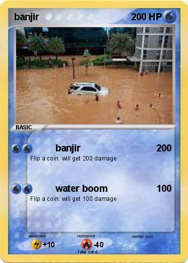 Pokemon banjir